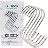KEESIN S en forma de gancho colgante de metal cubierto ganchos multifuncionales de acero inoxidable para cocina Cuchara…